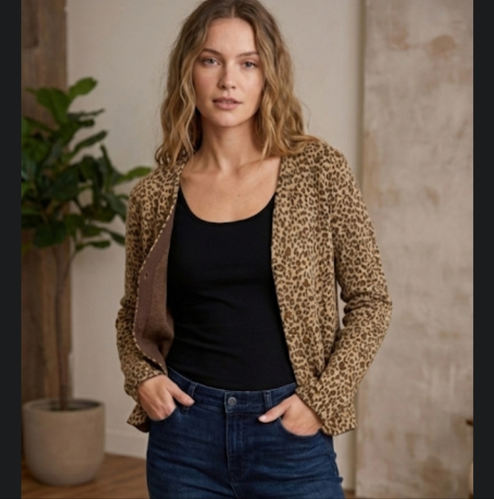 WDNY Animal Print Blazer